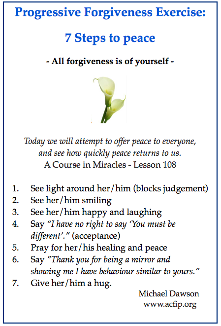 seven steps to peace